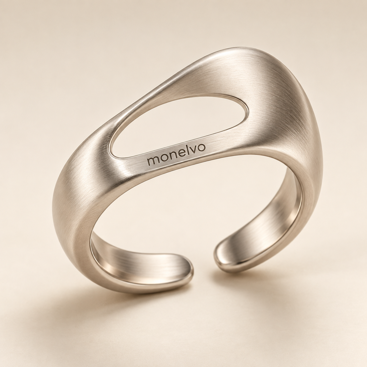 Ravoliosa™ Quiet Void Open Ring lifestyle scene