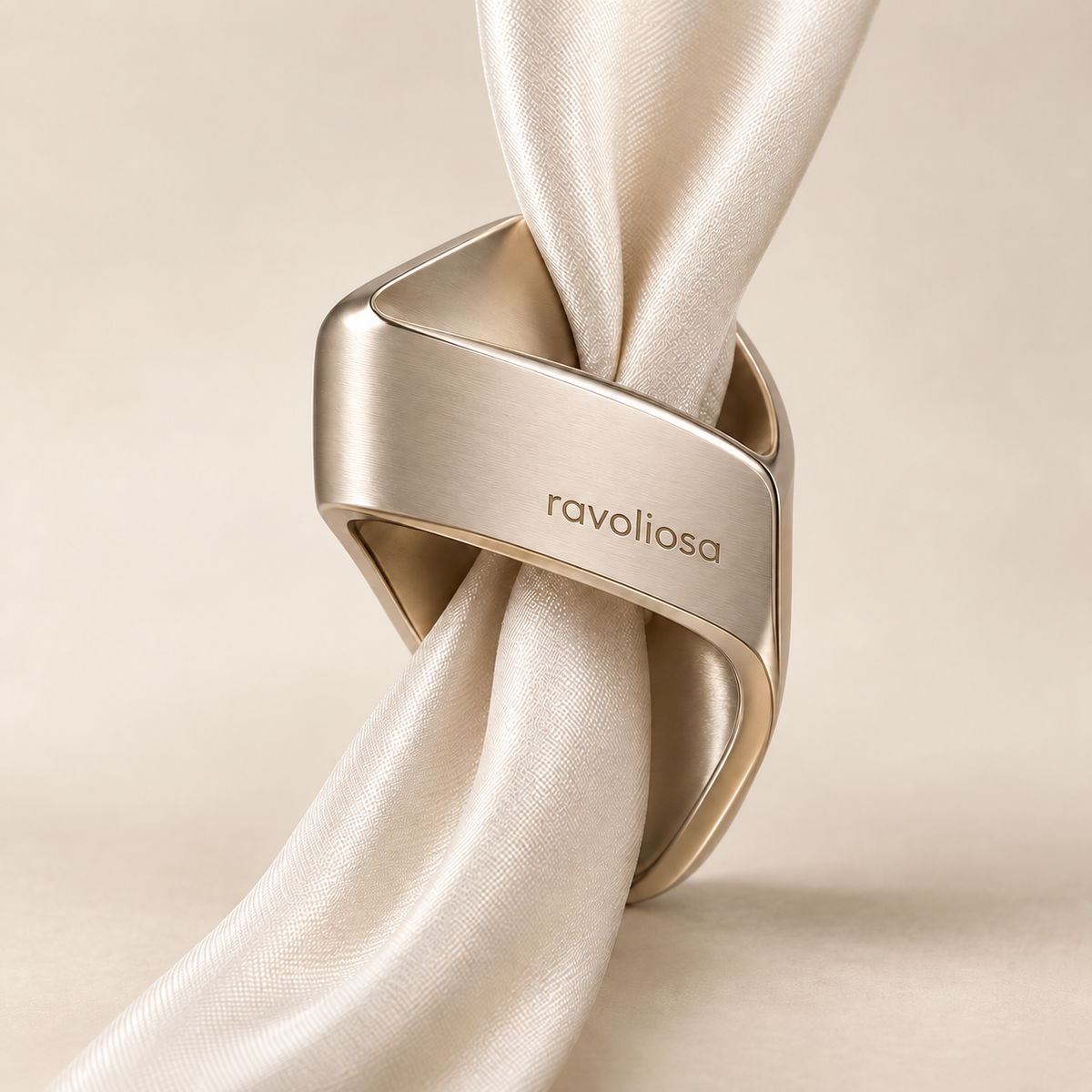 Ravoliosa™ Fold Loop Scarf Ring