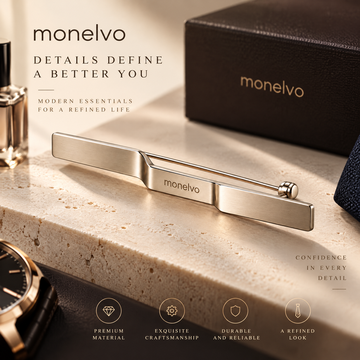 Ravoliosa™ Line Break Brooch
