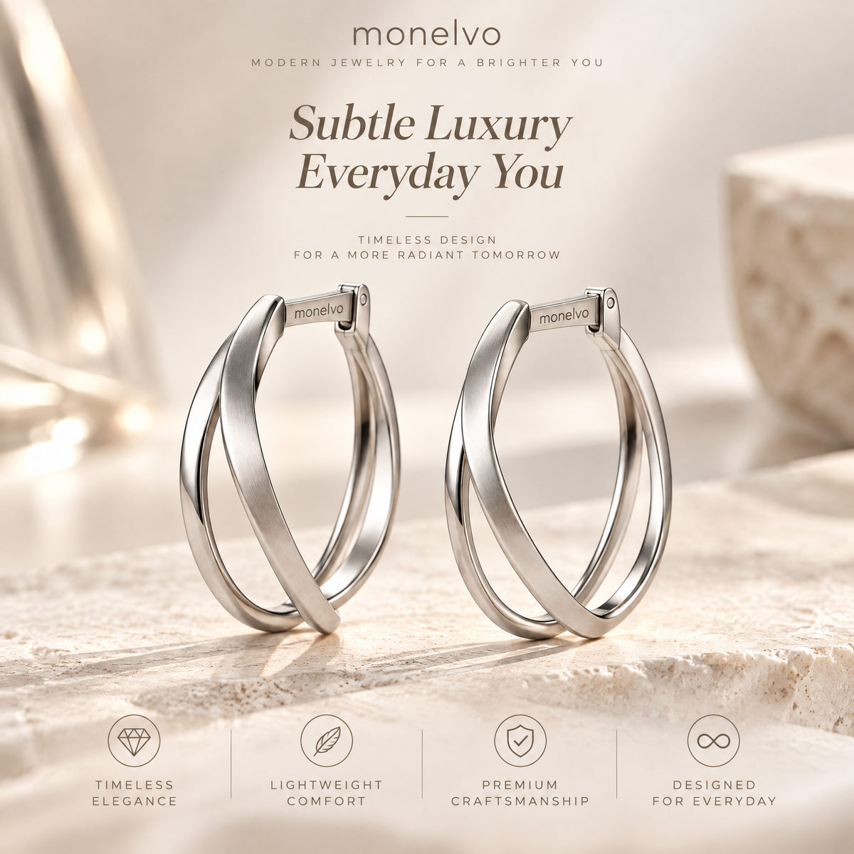 Ravoliosa™ Offset Arc Hoops