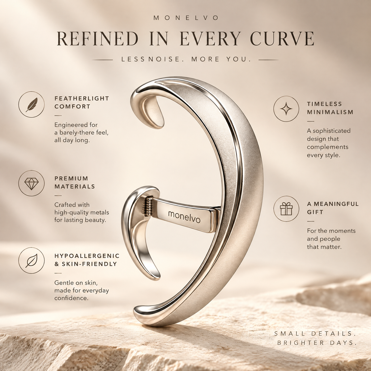 Ravoliosa™ Veil Ear Cuff