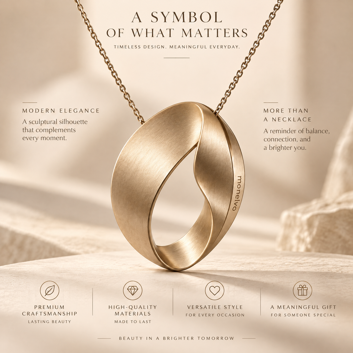 Ravoliosa™ Orbit Fold Pendant