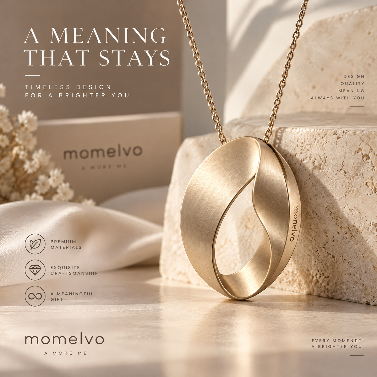 Ravoliosa™ Orbit Fold Pendant